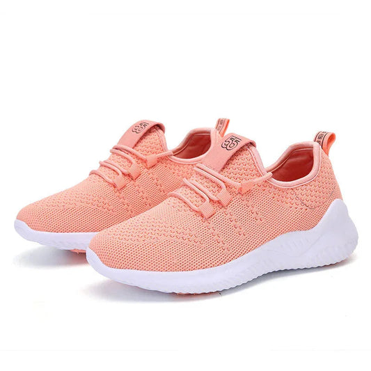 Lightweight Elastic Mesh Women's Breathable Running Shoes