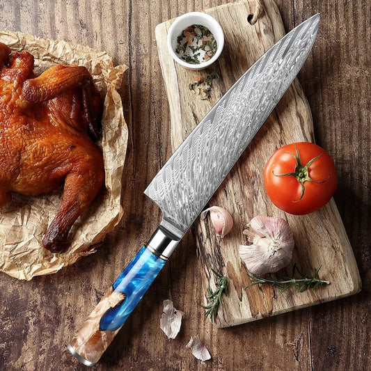 8 Inch Chef Knife VG10 Damascus Steel