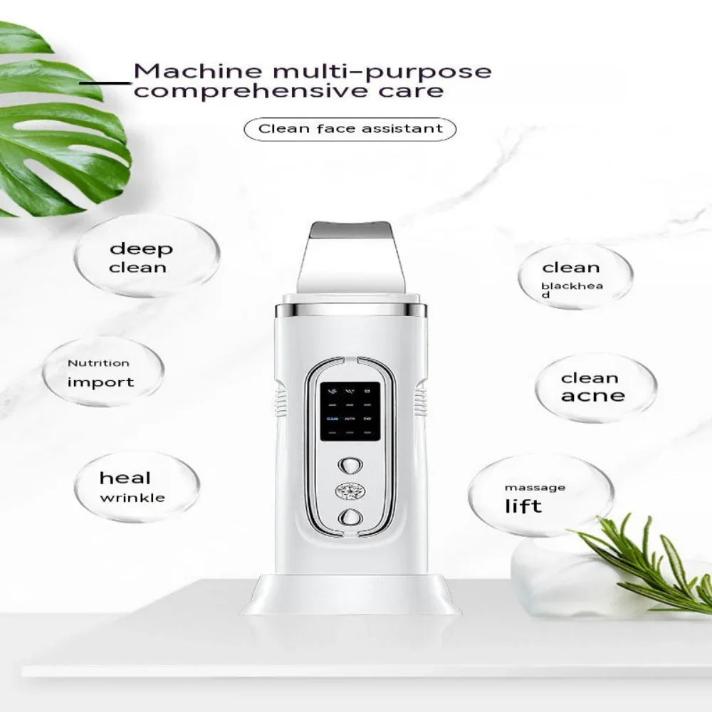 Ultrasonic Skin Care Scraper Blackhead Remover