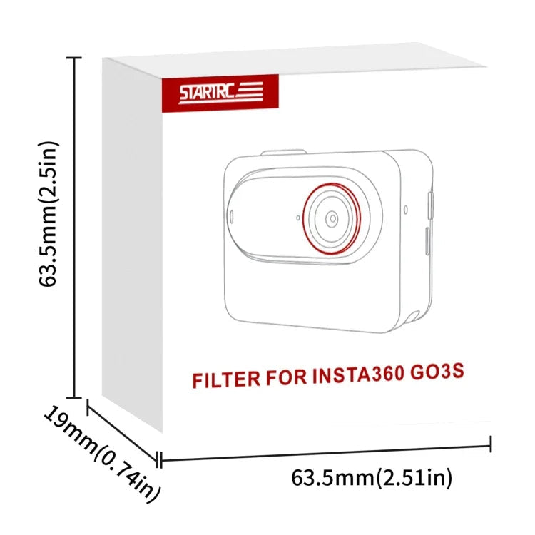 Insta360 GO 3S CPL Linsfilter – STARTRC Kamera Filter