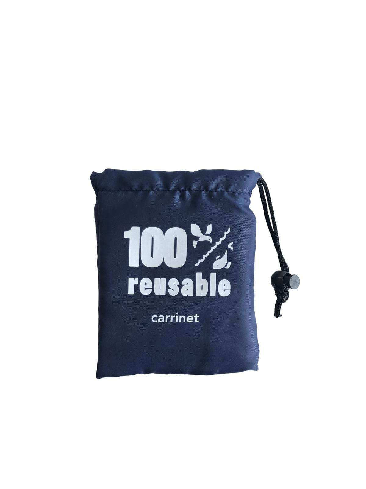 Shop Bag (Blå) - "100% Reusable"