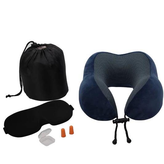 U-formad Resekudde – Mjuk & stödjande nackkudde i två färger