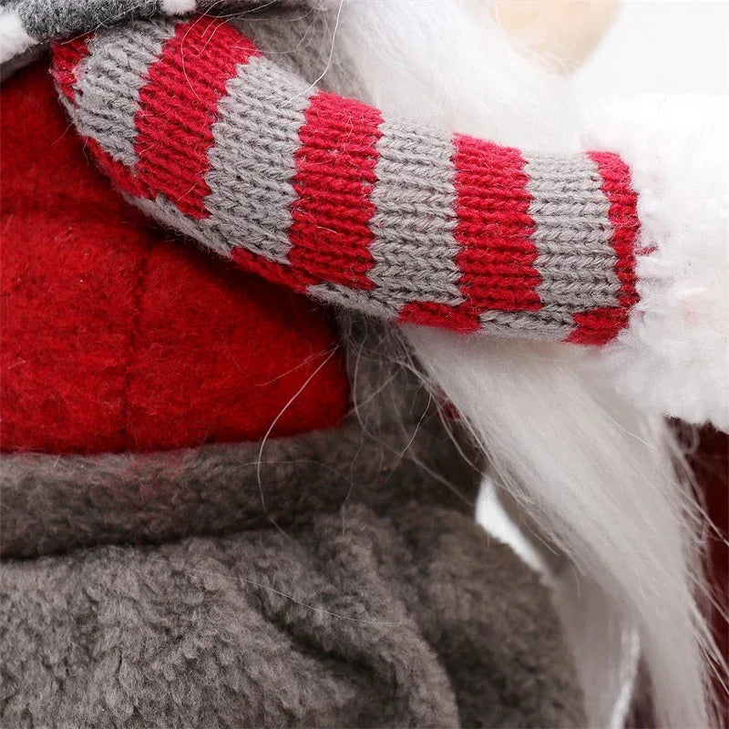 Riding Faceless Christmas Doll Decorations Ornaments