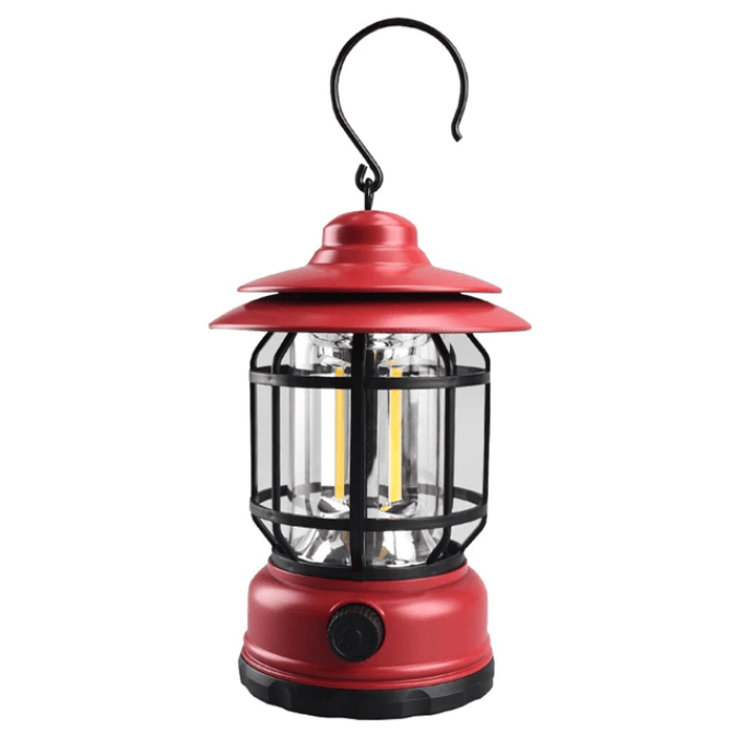 BĂ€rbar campinglampa