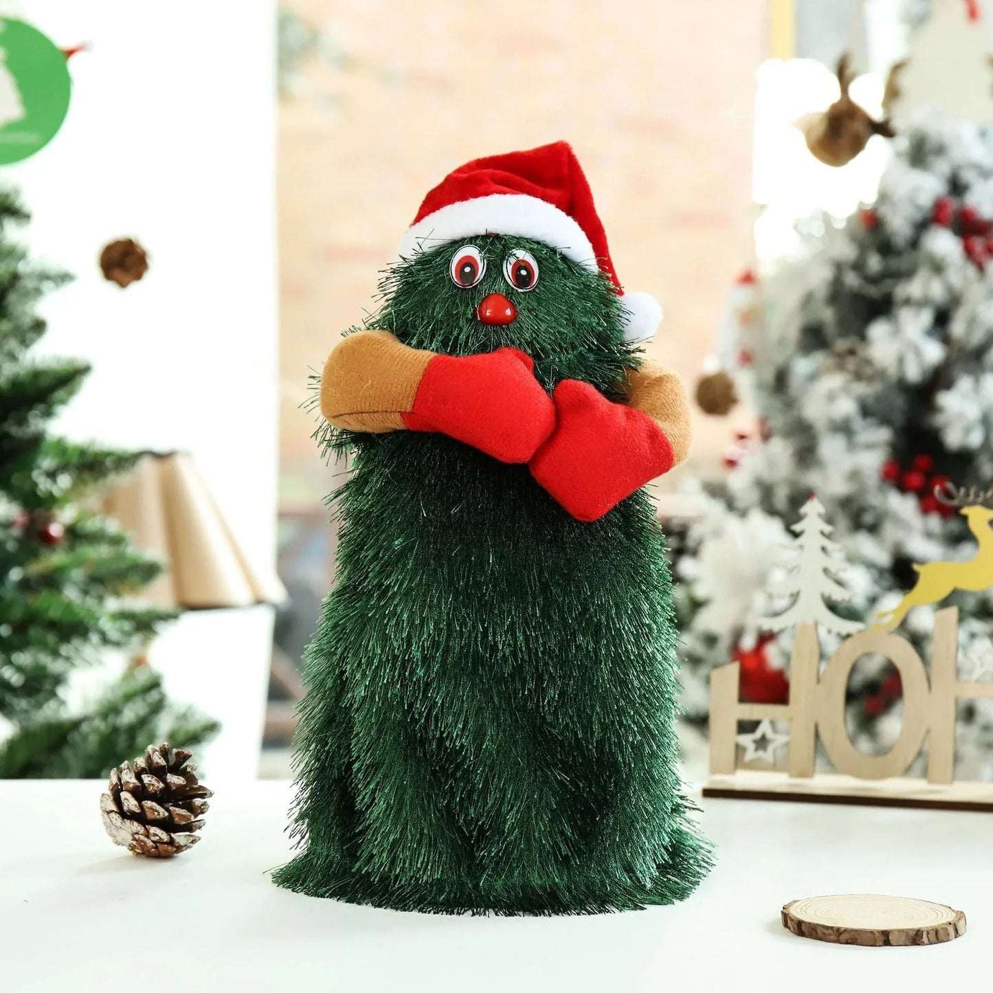 Electric Dancing Christmas Tree Christmas Doll Toy Decoration