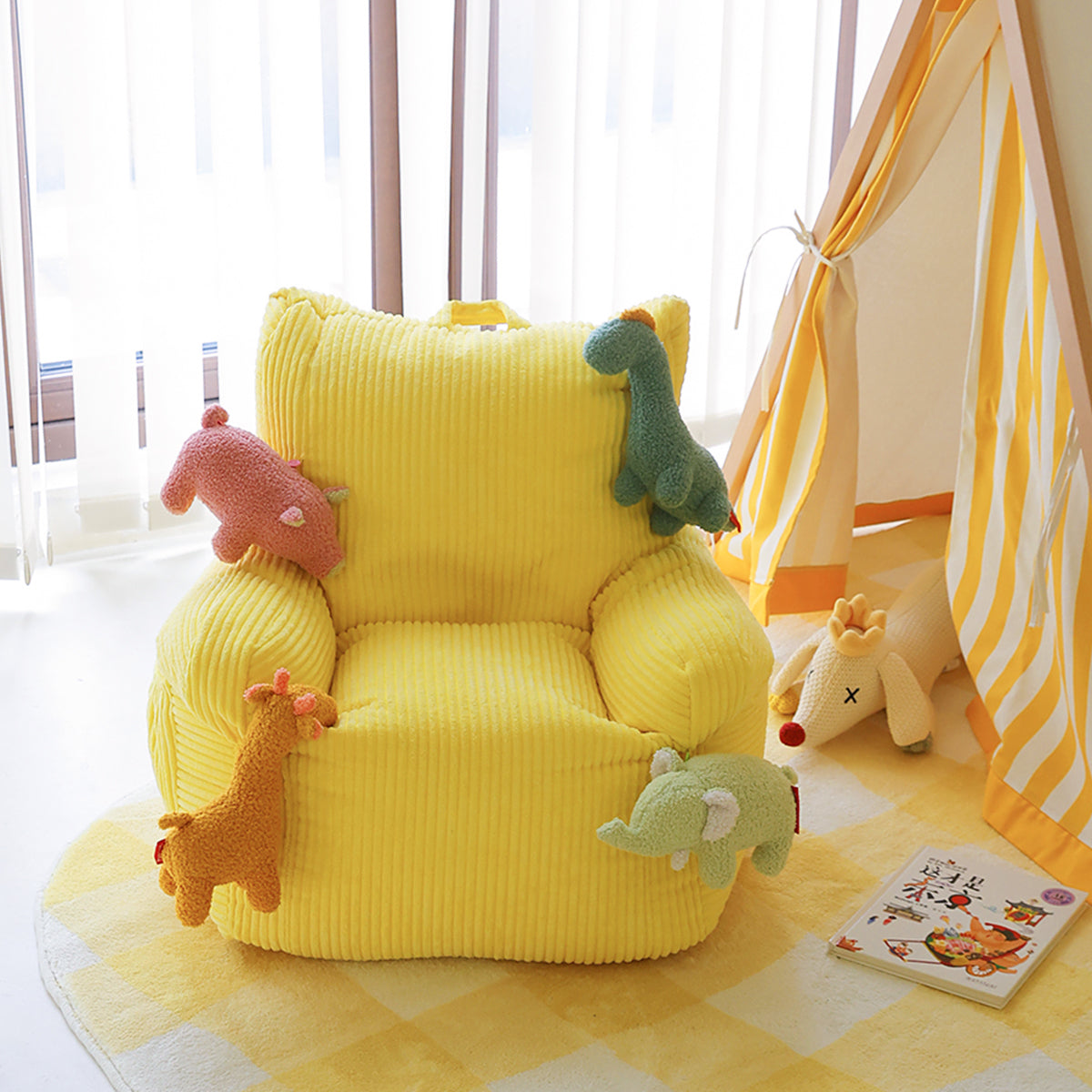 Happy Dream Comfortable Bean Bag Chair-5