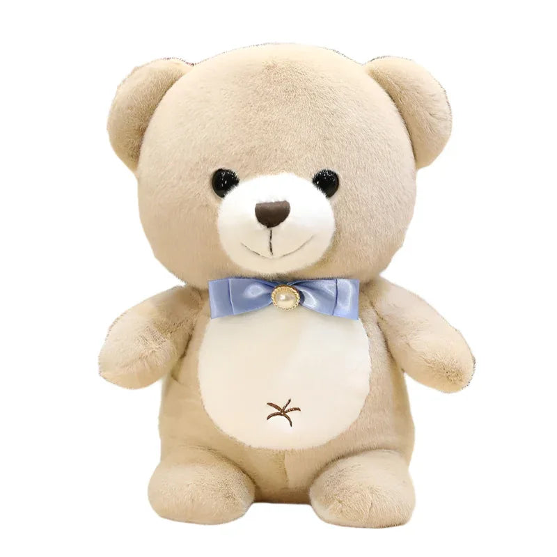 Lovely Soft Bow Tie Teddy Bear Doll Stuffed Animal Plush Toys