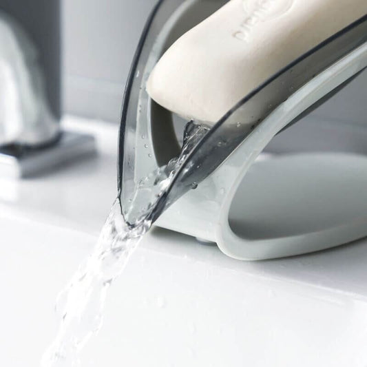 Lövet - Stilren tvålkopp med avrinning