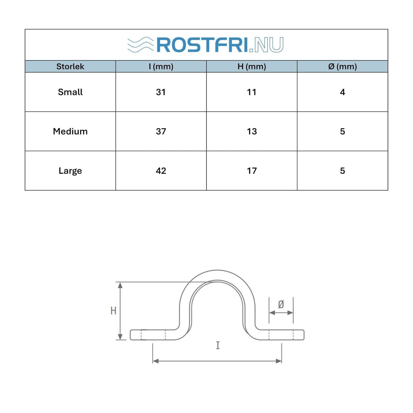 Bygel pressad | A2/A4