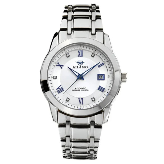 Men's Business Casual Stainless Steel Mechanical Watch
