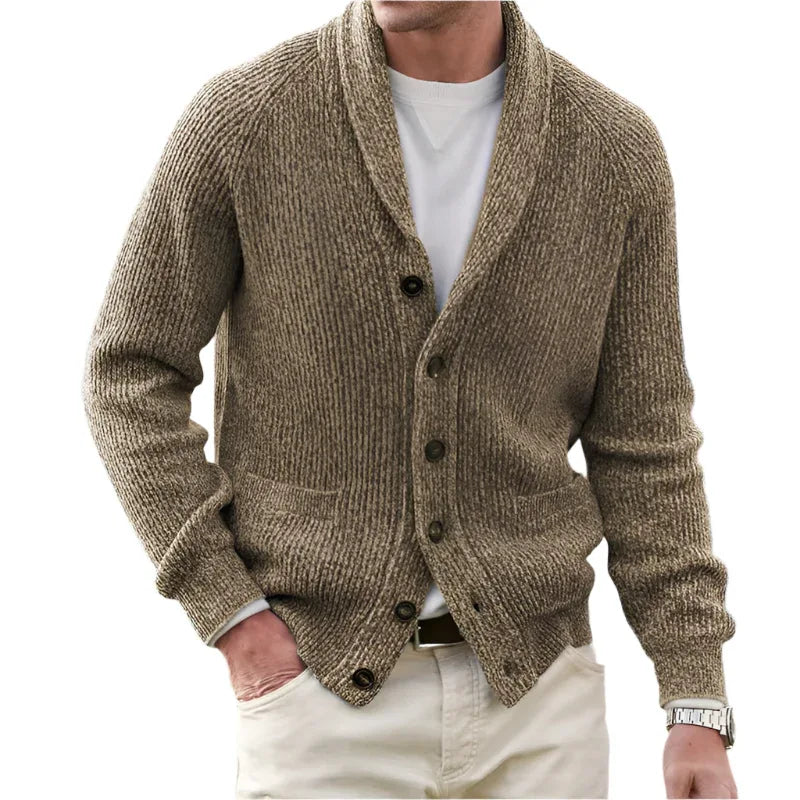 Men's Simple Thickening Cardigan Sweaters
