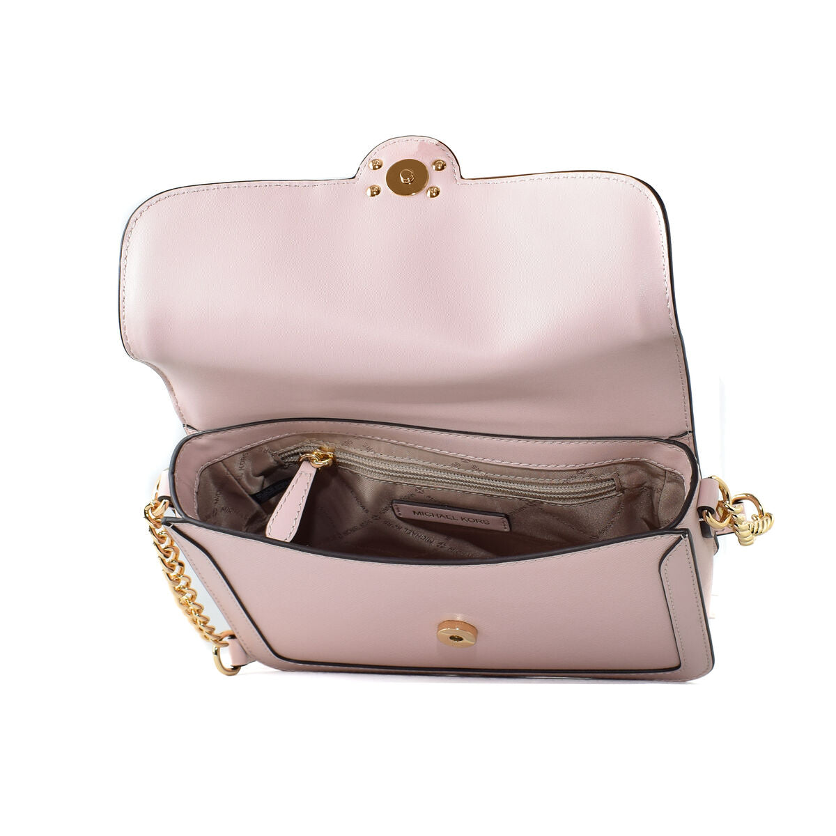 Michael Kors Axelväska Leida Rosa
