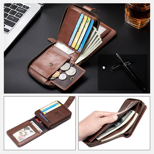 Plånbok Herr – Klassisk Plånbok i Läderlook