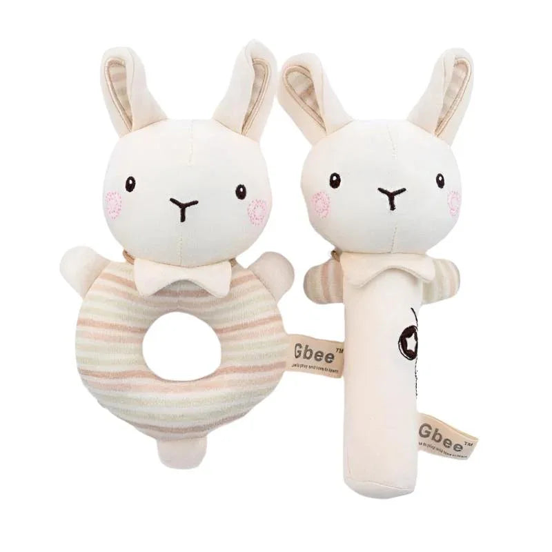 Plush Rattle Soothing Toys For Babies