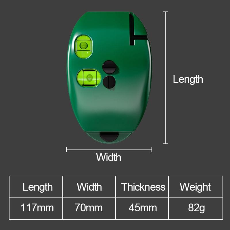 Vattenpass med laser