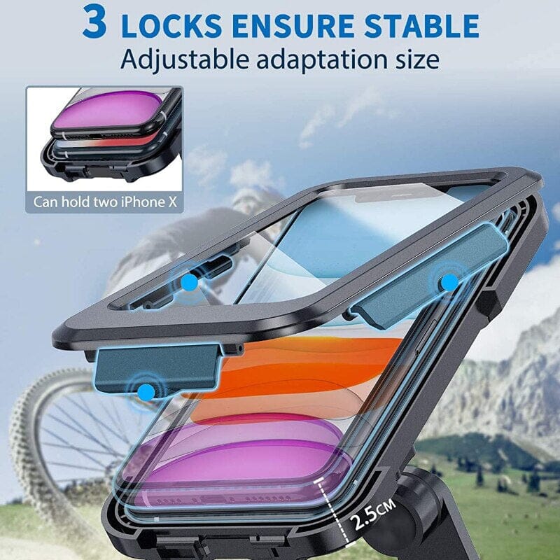 Vattentät telefonhållare