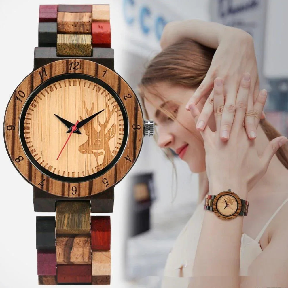 Women's Classic Wooden Watch