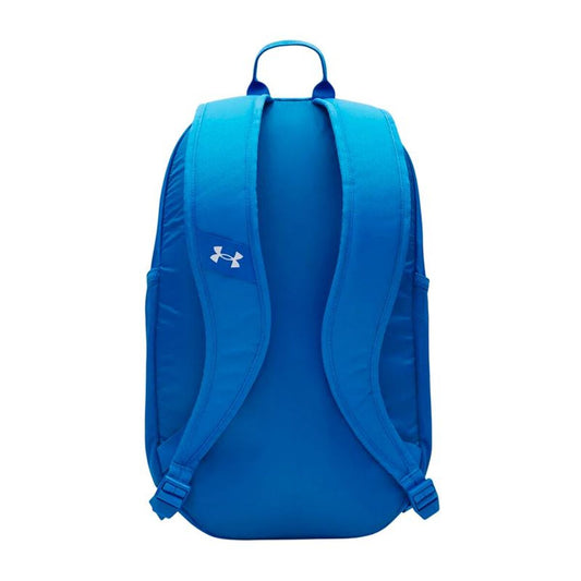 Träningsväska Under Armour Hustle Lite, vattentålig, blå