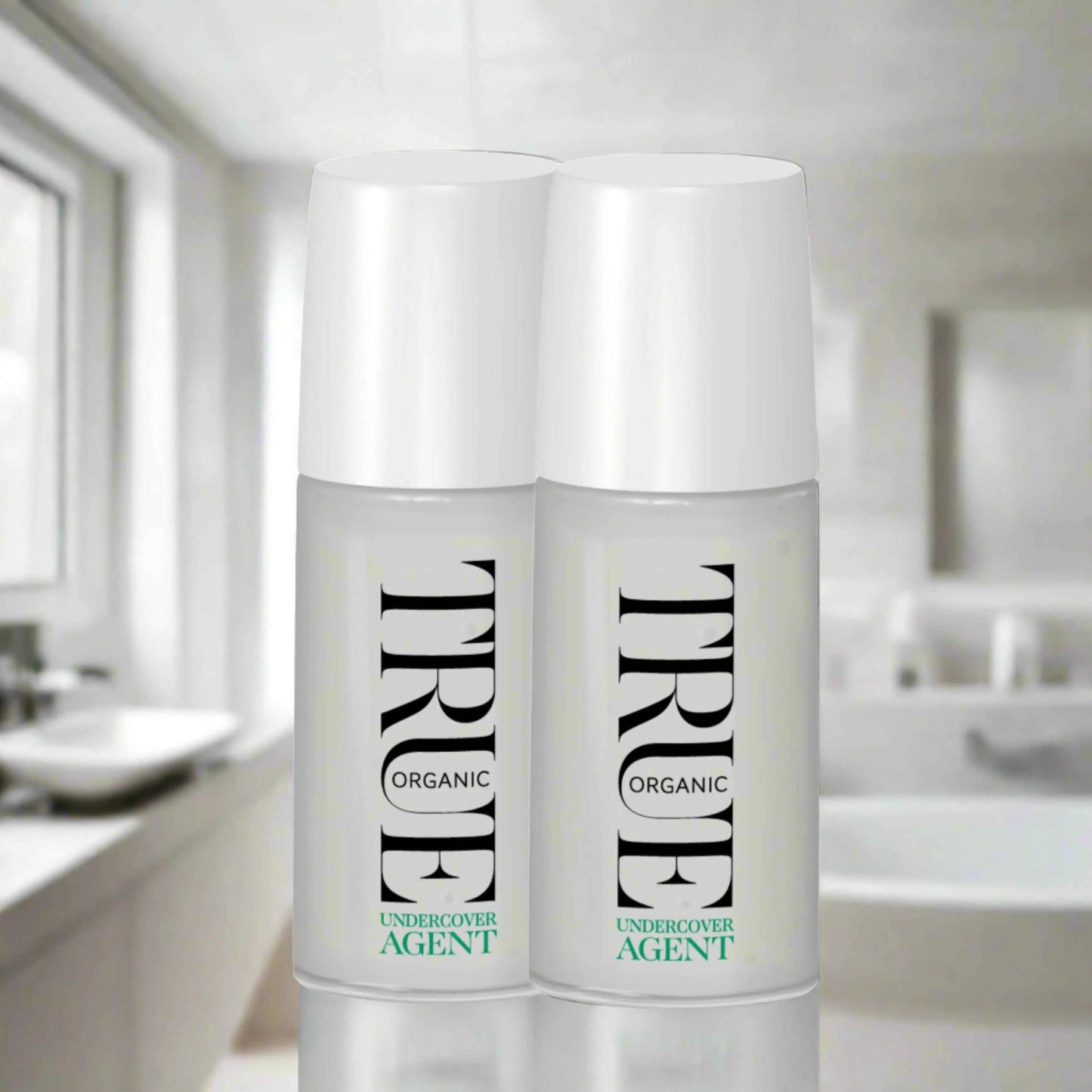 Undercover Agent Organic Unisex Natural Deodorant Two-Pack