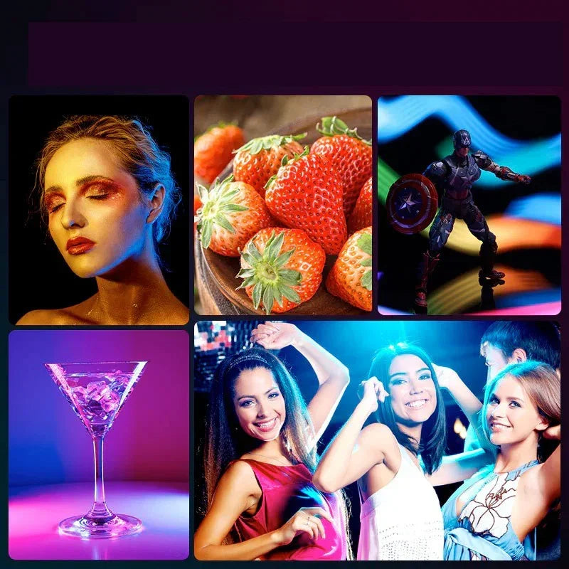 Ulanzi VL49RGB Pro – Kompakt belysning för foto & video med RGB, magnetfäste och full kontroll