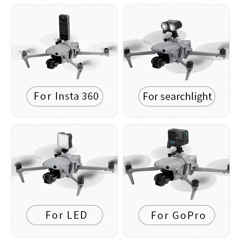 Fäste / hållare för kamera / tillbehör till DJI Air 3 / Air 3S - Multifunktion