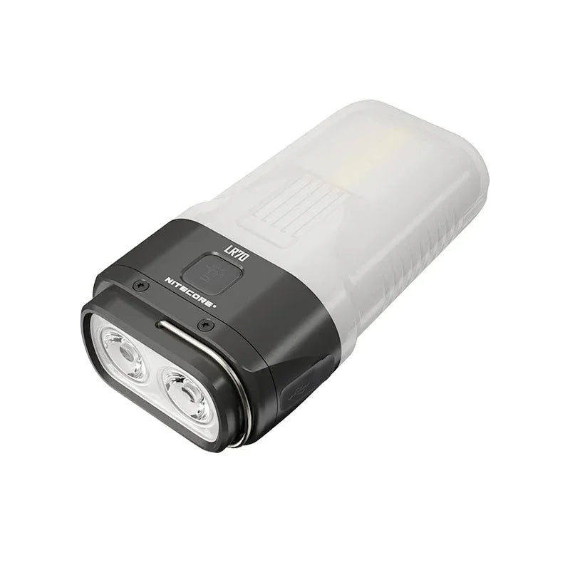 Nitecore LR70 – 3-i-1 Campinglampa, Ficklampa och Powerbank 10000mAh