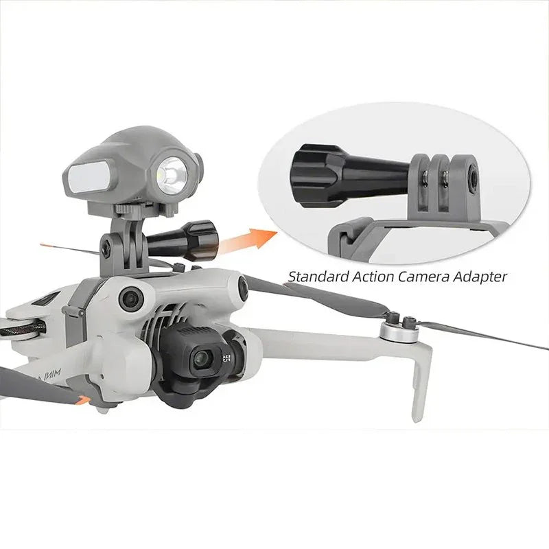 Fäste / hållare för kamera / tillbehör till DJI Mini 4 Pro - Ovansida