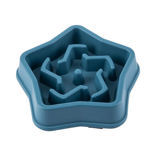 Plastic Choking Preventing Feeding Pet Bowl