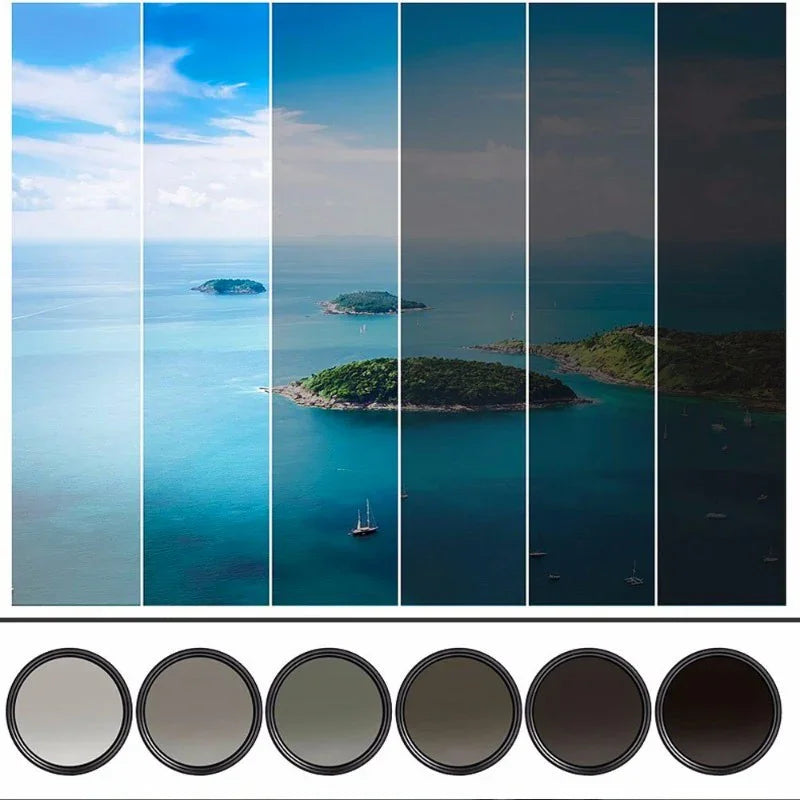 ND-Filter ND2-400 Variabelt ND-värde - 52mm - Kit