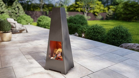 Eldstad i Corten - Flamman