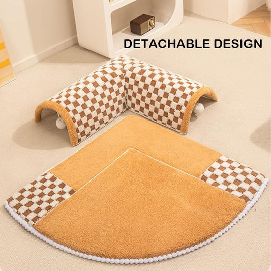 2 In 1 Pet Bed & Tunnel Cat Dog Toy