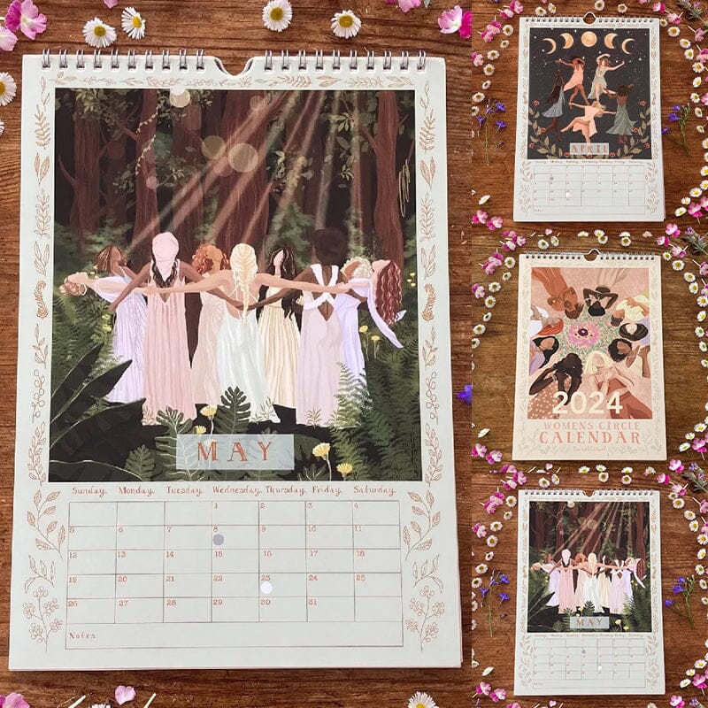 2024 Kvinnocirkeln - väggkalender