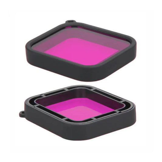 Färgfilter för dykning Lila - Hero5/6/7 i vattentätt skal
