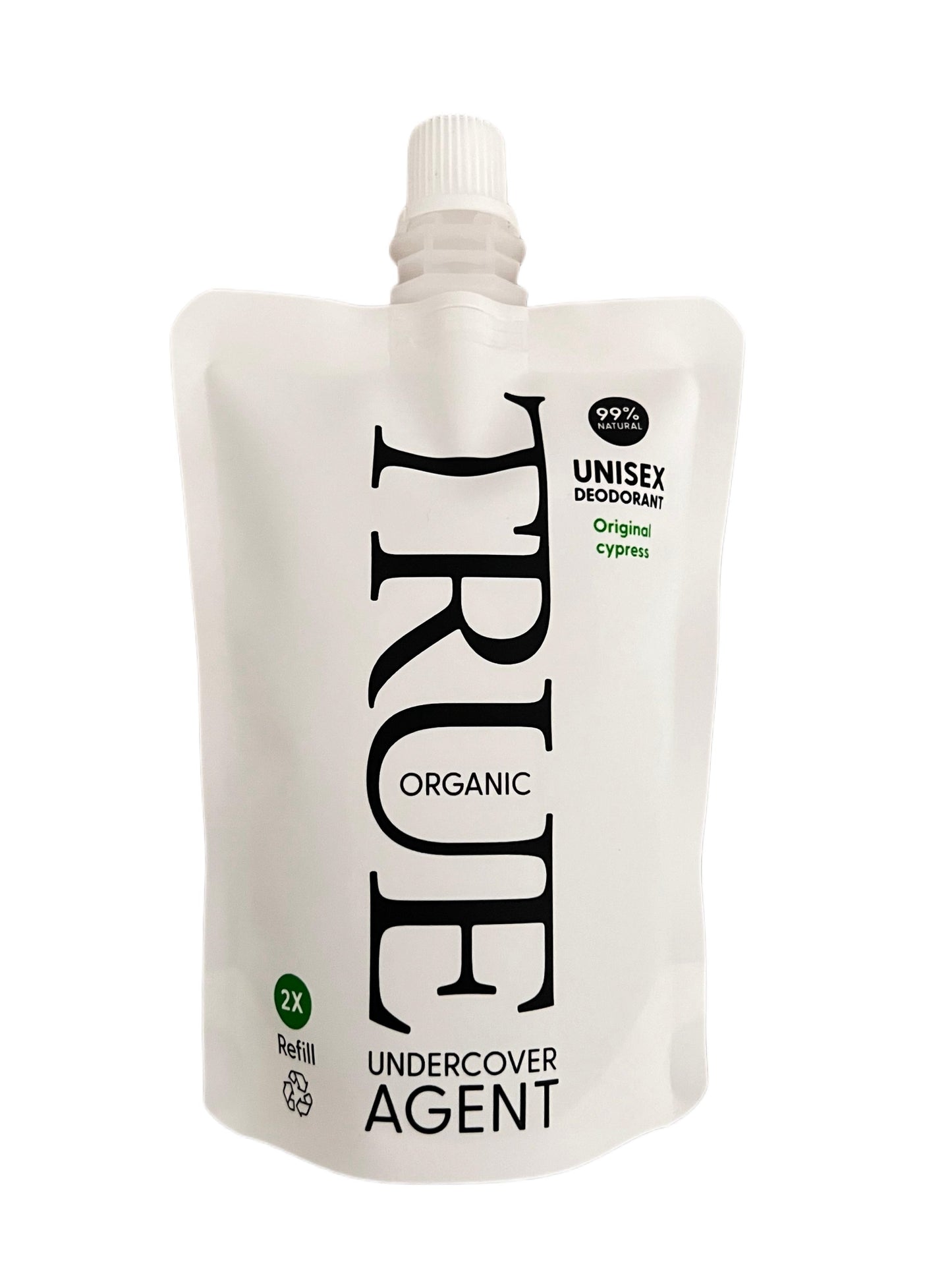 Undercover Agent Natural Deodorant Refill – Original Cypress (1 Pouch)