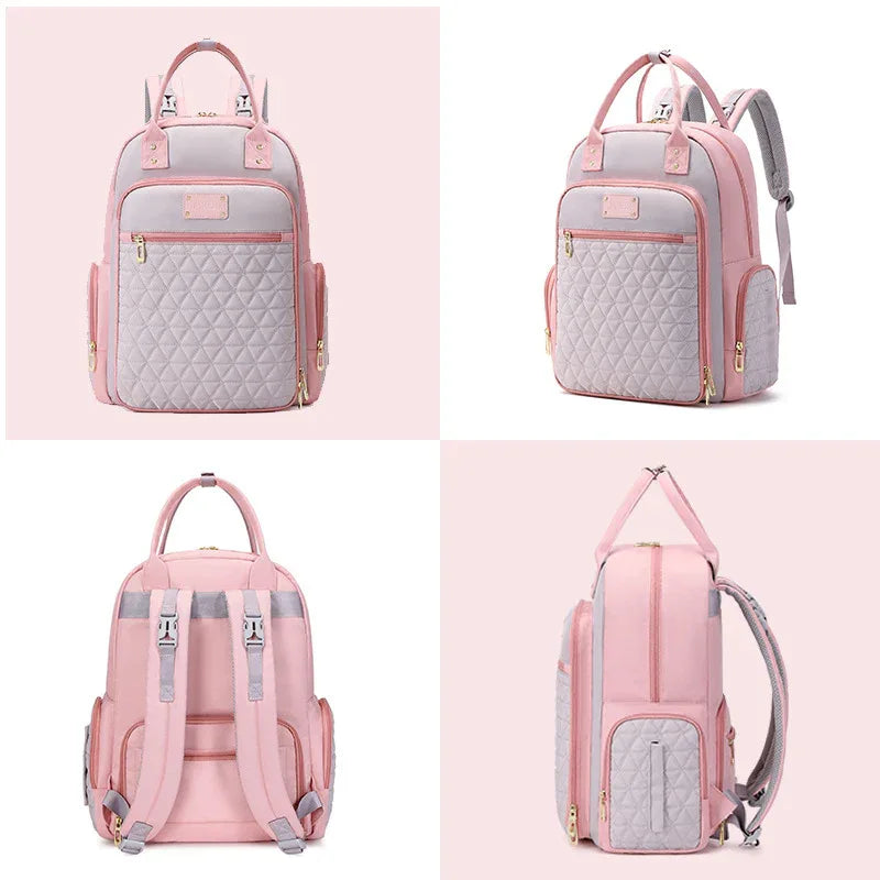 Multifunctional Portable Waterproof Diaper Bag