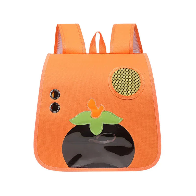 Cat Bag Large Capacity Cartoon Outdoor Lightweight Pet Backpack Comfortable And Breathable