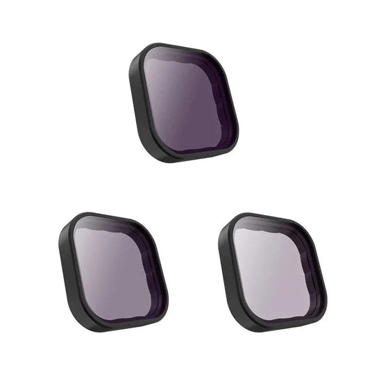 Telesin Filter 3-pack - ND8 + ND16 + ND32 till GoPro Hero12/11/Mini/10/9 Black - Kit