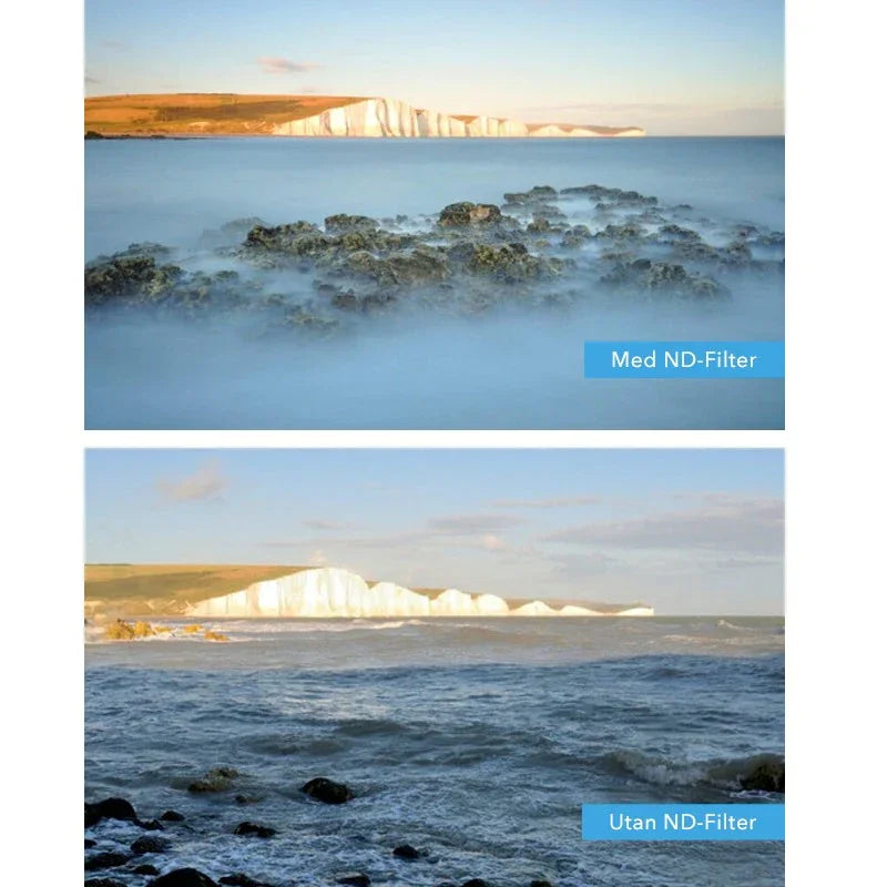 Telesin Filter 3-pack - ND8 + ND16 + ND32 till GoPro Hero12/11/Mini/10/9 Black - Kit