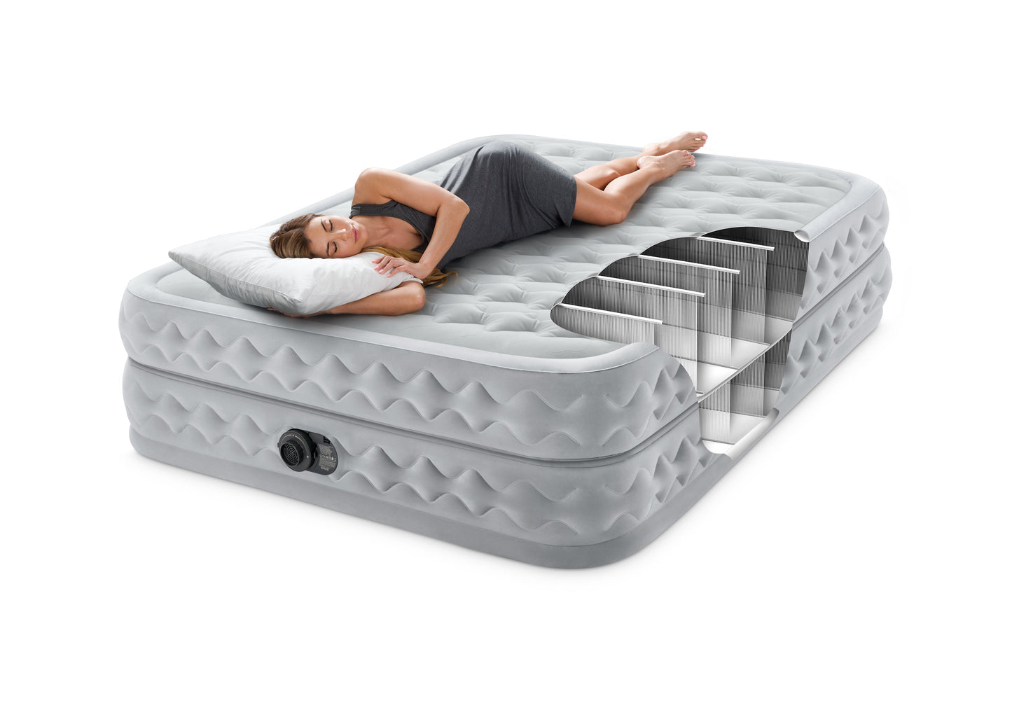 INTEX Supreme Air-Flow Luftmadrass - Dubbel