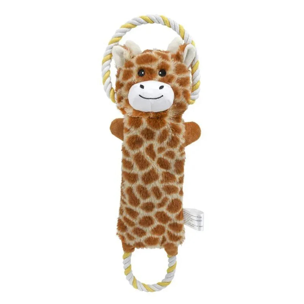 Funny Plush Stuffed Animals Bite Resistant Pet Dog Chew Toys
