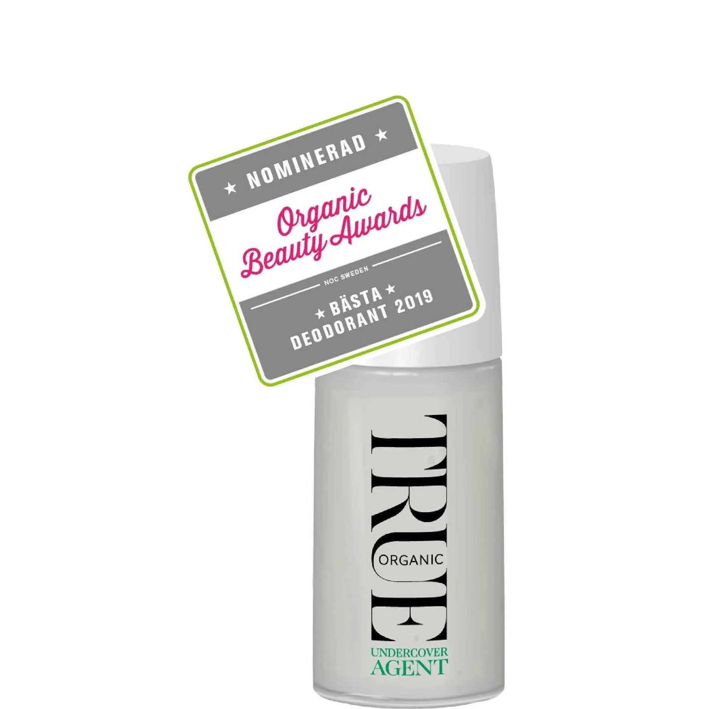 Undercover Agent Organic Unisex Natural Deodorant Two-Pack