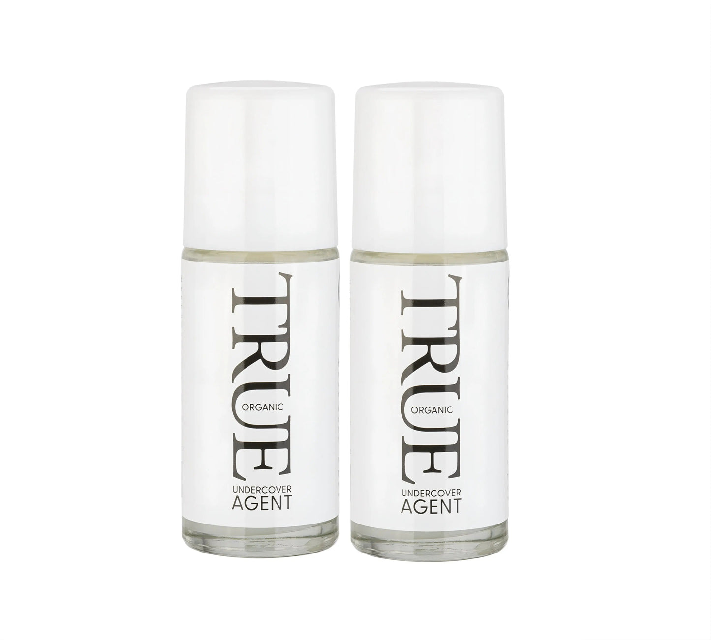 Undercover Agent Organic Unisex Natural Deodorant Two-Pack