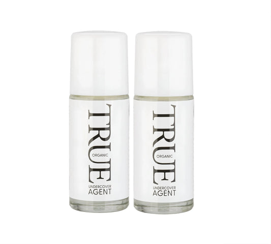 Undercover Agent Organic Unisex Natural Deodorant Two-Pack