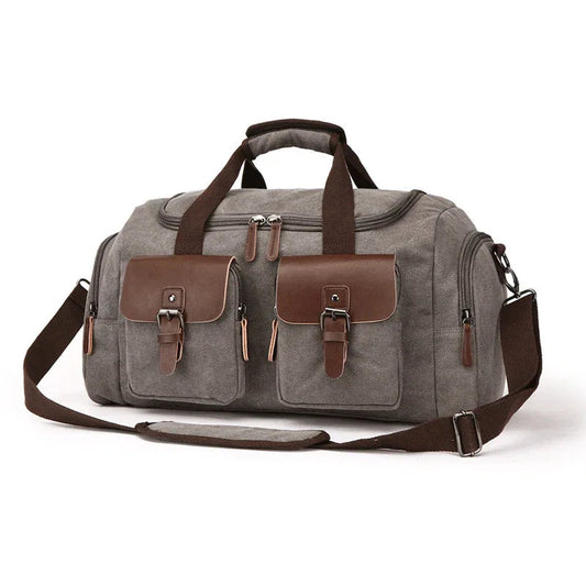 Retro Canvas Travel Unisex Shoulder Bag