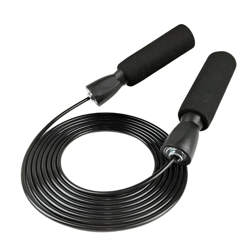 Steel Bearing Wire Rope PVC Fitness Skipping Jumping Rope