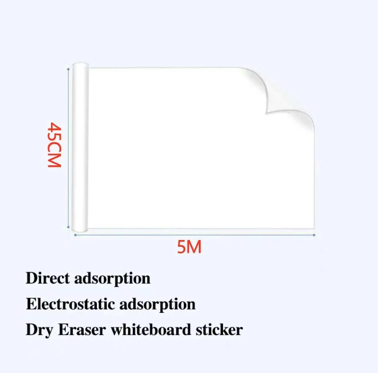 Whiteboard Wall Sticker