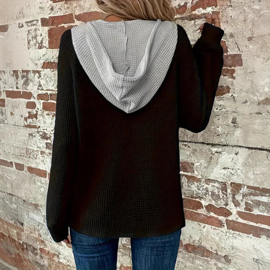 Long Sleeve Loose-Fitting Casual Women's Hoodie