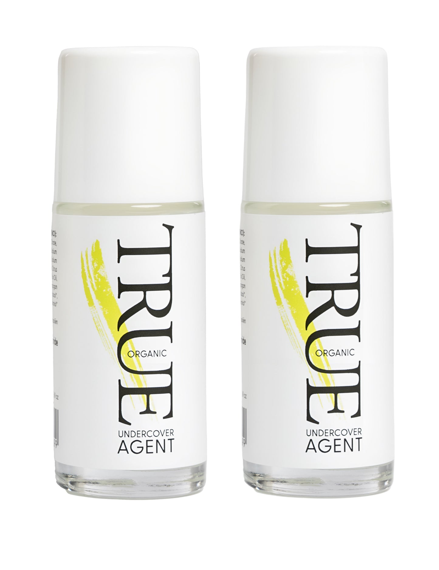 2-Pack Organic Lemongrass Natural Deodorant - Effective & Eco-Friendly