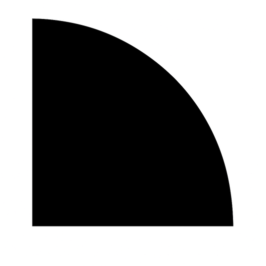 Golvskydd/Gnistskydd till Kamin Hörn 950x950