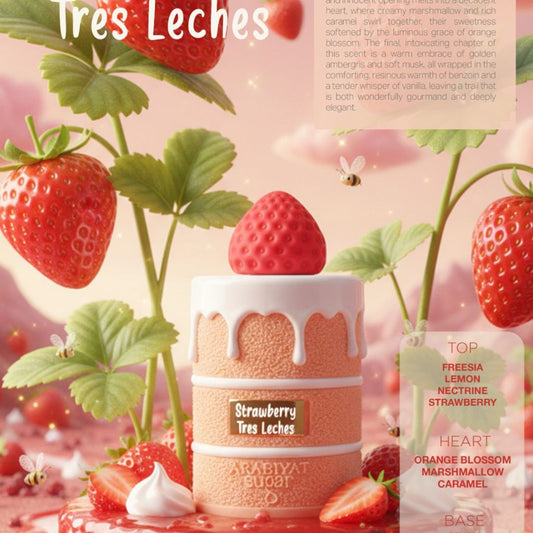 Arabiyat Prestige Strawberry Tres Leches 100ML Eau De Parfum